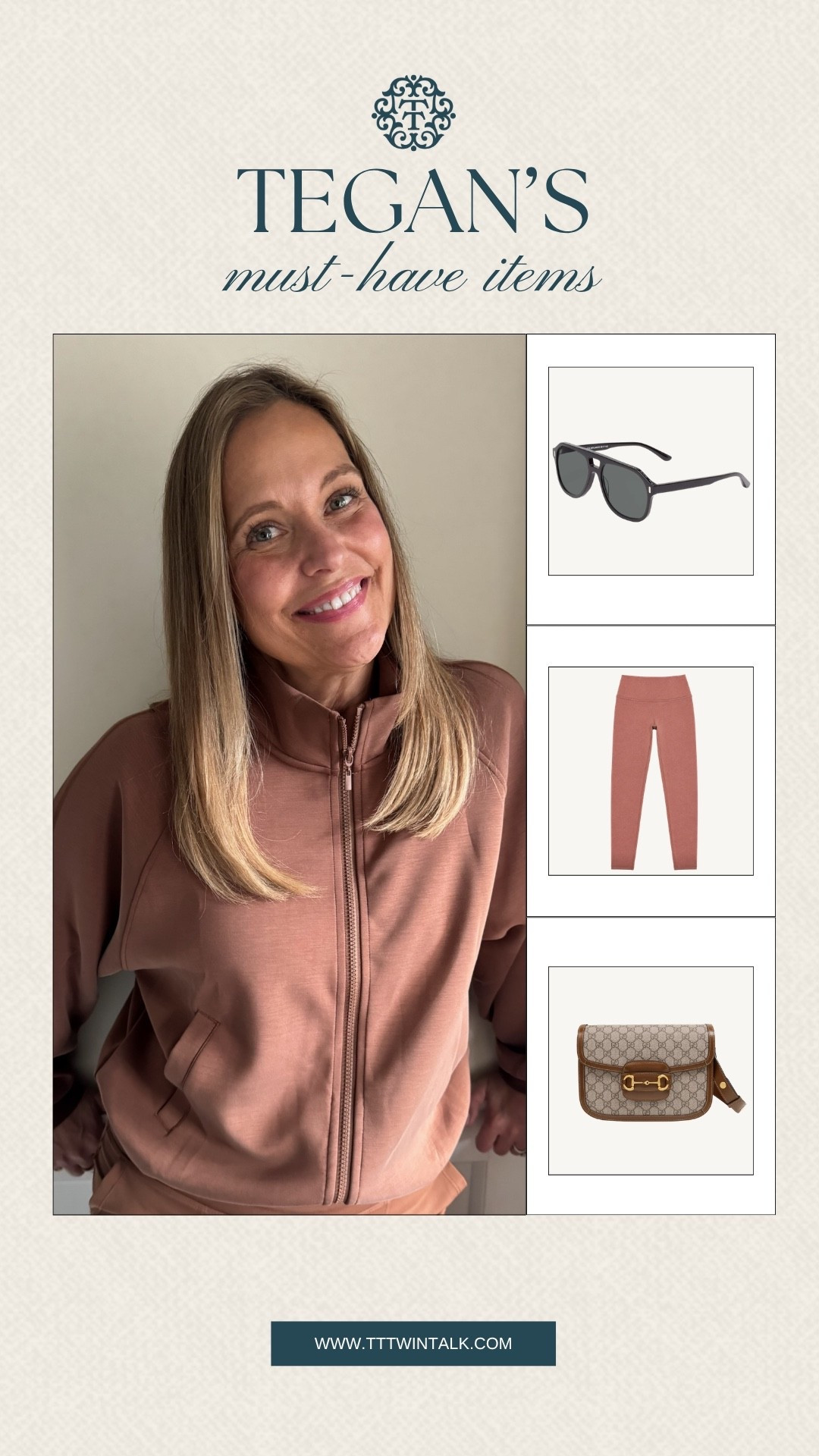 Tegan’s been leaning into pieces like these when she wants something easy but still styled. The sunglasses, leggings, and crossbody keep things simple while still feeling intentional. The kind of mix that works for errands, coffee runs, and everything in between.

#LTKOver40 #LTKMidsize #LTKSeasonal