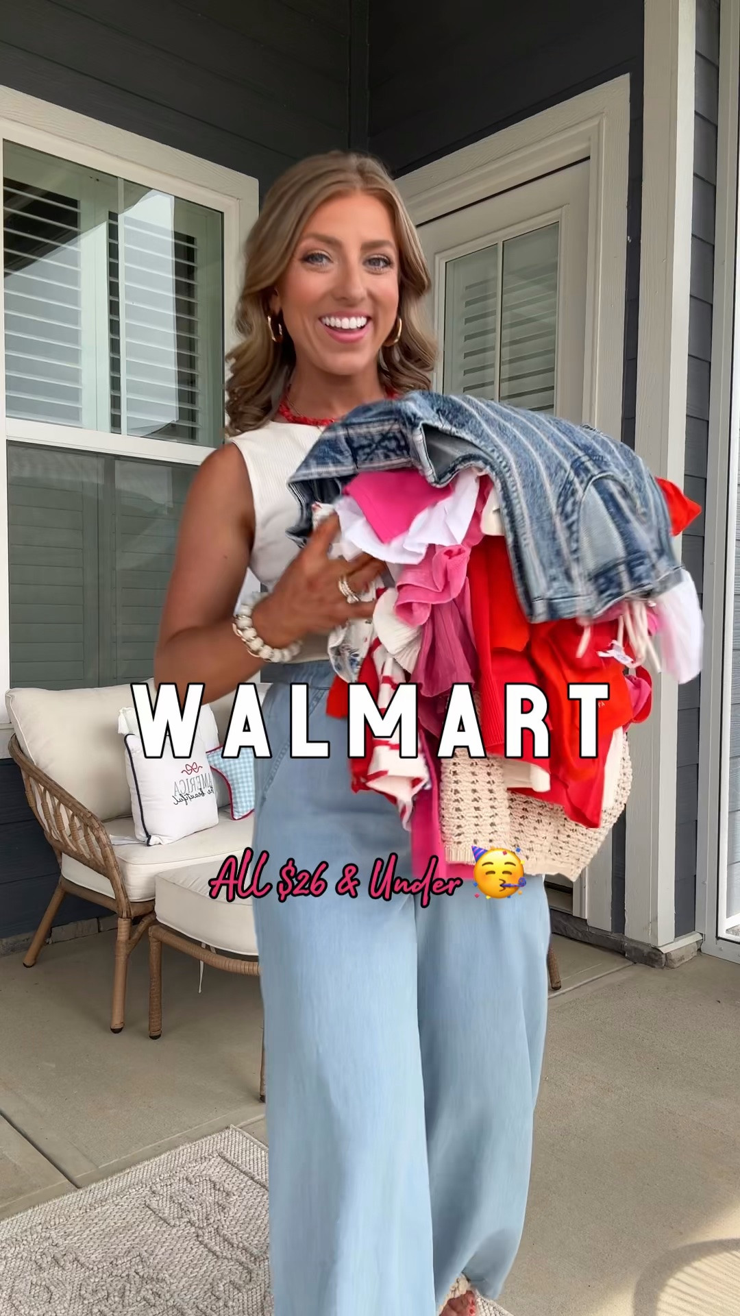 Walmart fashion is absolutely showing out lately 👏😍 These new summer tops are SO good and every single look is head-to-toe Walmart! From colorful tanks and feminine ruffle details to easy denim, flowy pants, and comfy shorts… these are the kind of affordable outfits that look way more expensive than they are 🤍☀️

I love mixing these easy summer basics with fun accessories and sandals for outfits that are cute, effortless, and actually wearable for everyday mom life, vacations, errands, dinner dates, and everything in between 🙌 Which top is your favorite?! ✨

#WalmartFashion #WalmartFinds #SummerFashion #WalmartStyle #AffordableFashion #SummerOutfits #WalmartNewArrivals #OOTD #FashionFinds #CasualStyle #EverydayStyle #SummerStyle #AffordableStyle #HeadToToeWalmart #WalmartOutfits #VacationStyle #MomStyle #WomensFashion #TrendingFashion #CuteSummerOutfits #DenimStyle #ColorfulStyle #LTKStyle #StyleInspo #FashionOver30

#LTKootd #LTKPetite