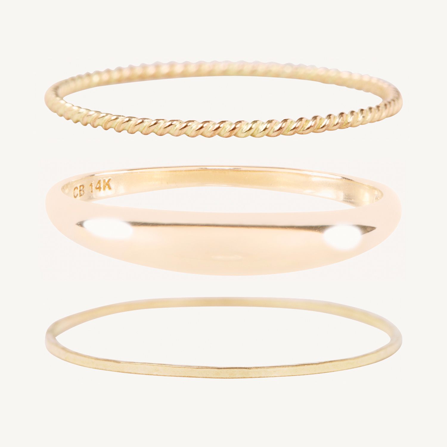 Twisted Sister Ring Set | Catbird