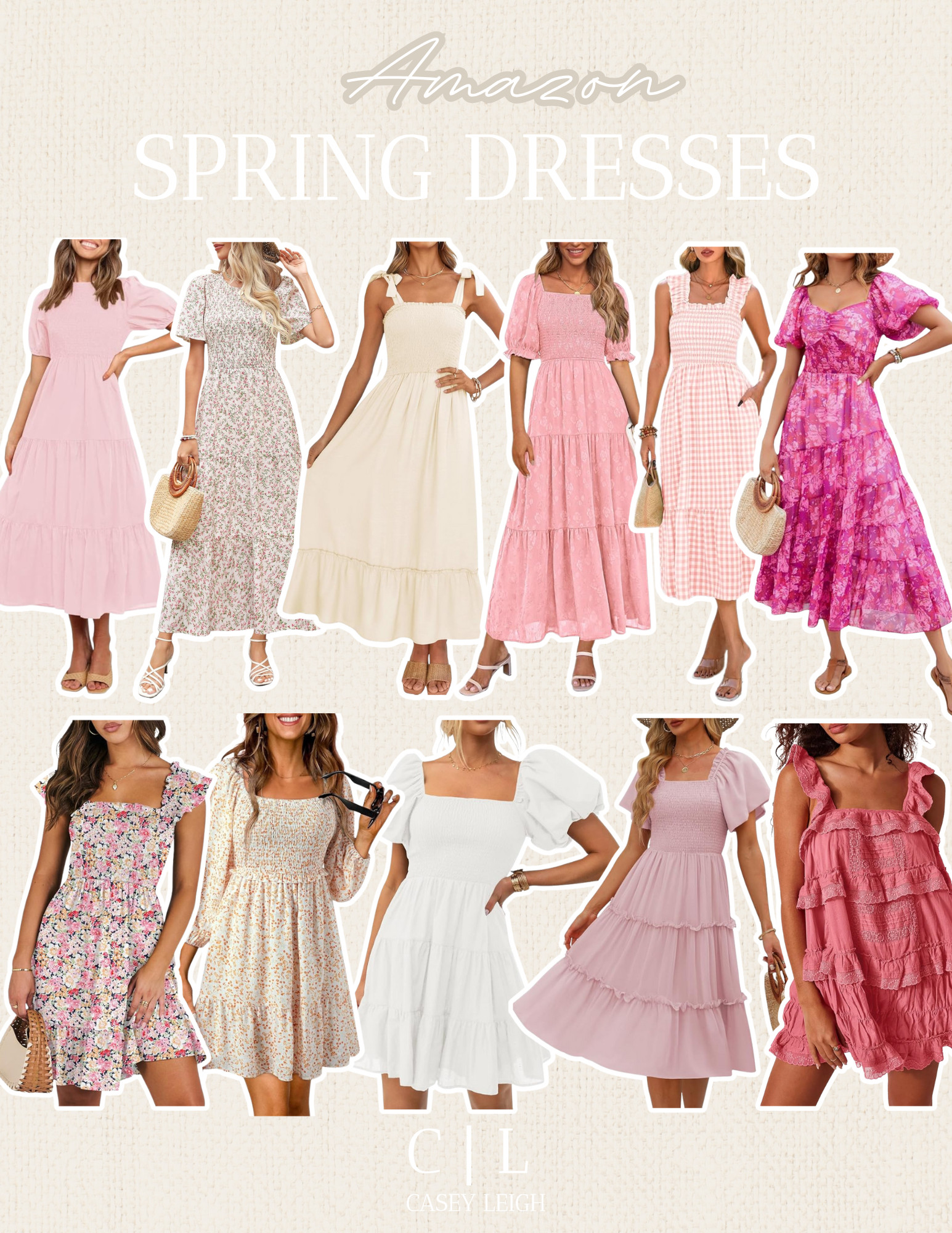 Spring is around the corner! Is it warming up where you live? I found all these dresses on Amazon and I am obsessed! These would be perfect for baby showers, wedding showers, Easter, or any spring events you have! 💐 #springdresses  

 #LTKSeasonal #LTKStyleTip
