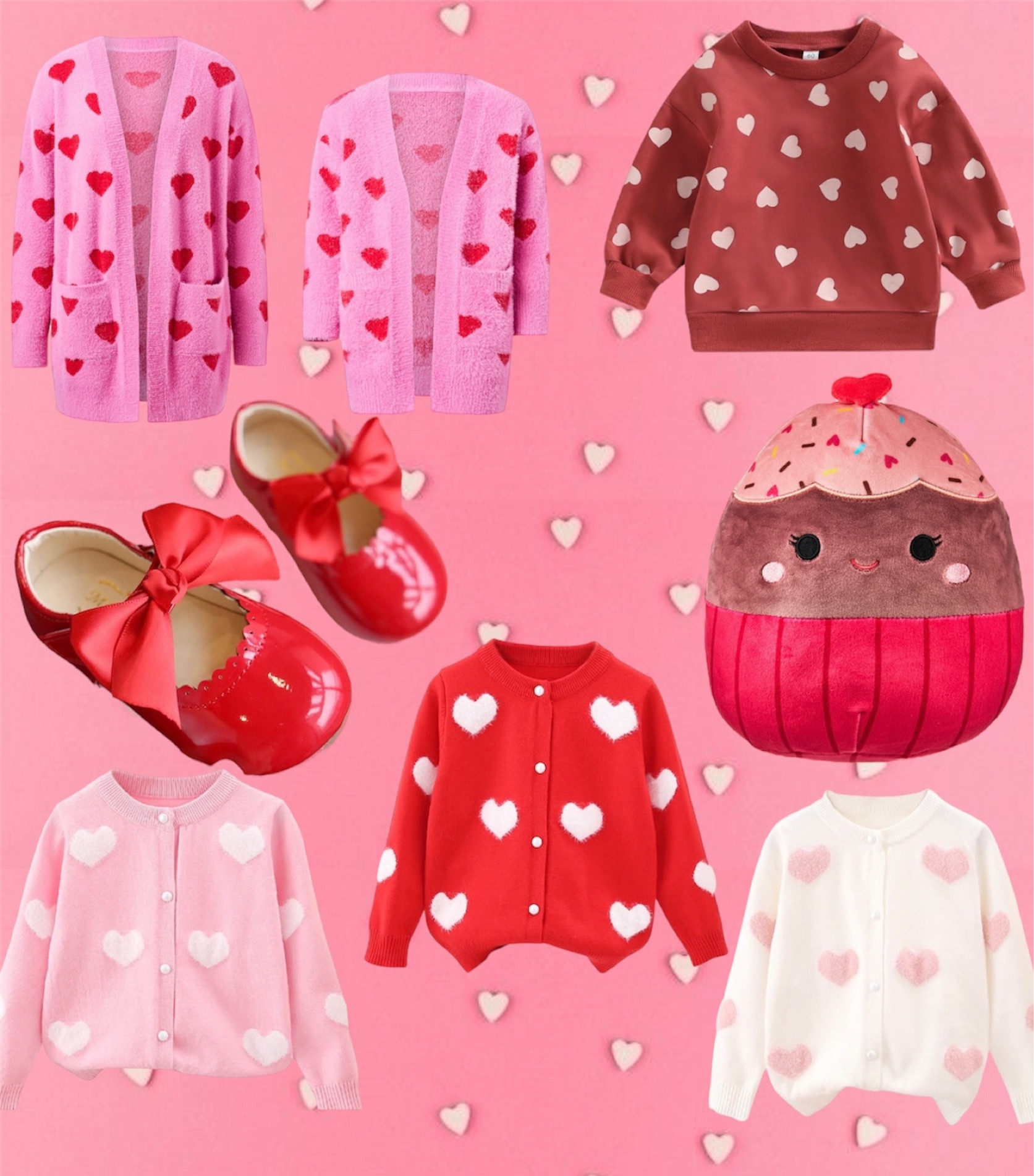 Valentines Outfit for the cutest little galentine you have - from Mommy + Me options to sweet cardigans, basket stuffers, Walmart seems to have everything you need! #ValentinesDay #Valentines

#LTKSeasonal #LTKfindsunder50 #LTKkids