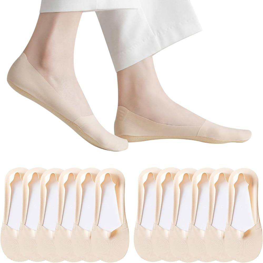 Caudblor Thin No Show Socks Low Cut Liner | Amazon (US)