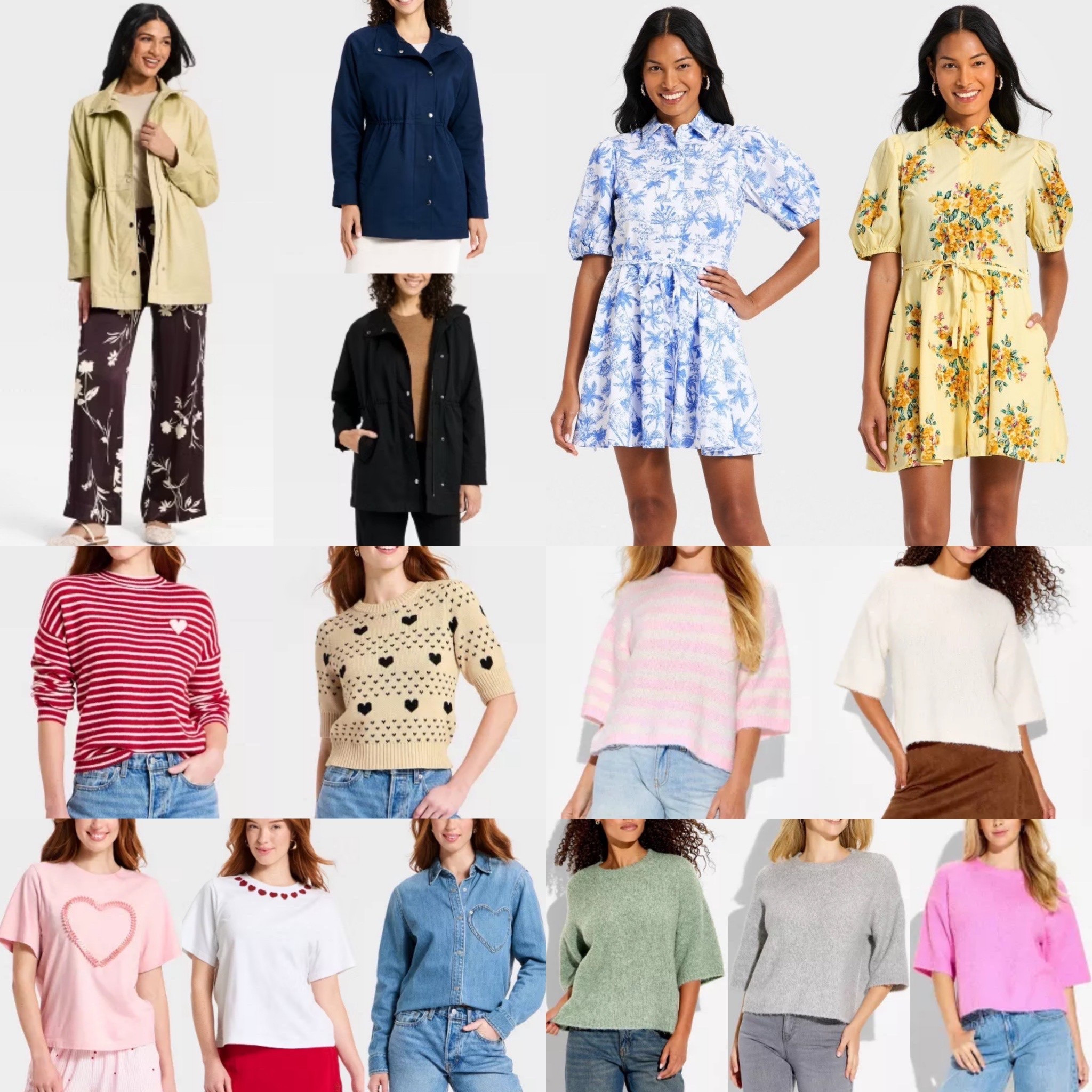 New anoraks, Valentine’s Day finds, and sweaters at target! 