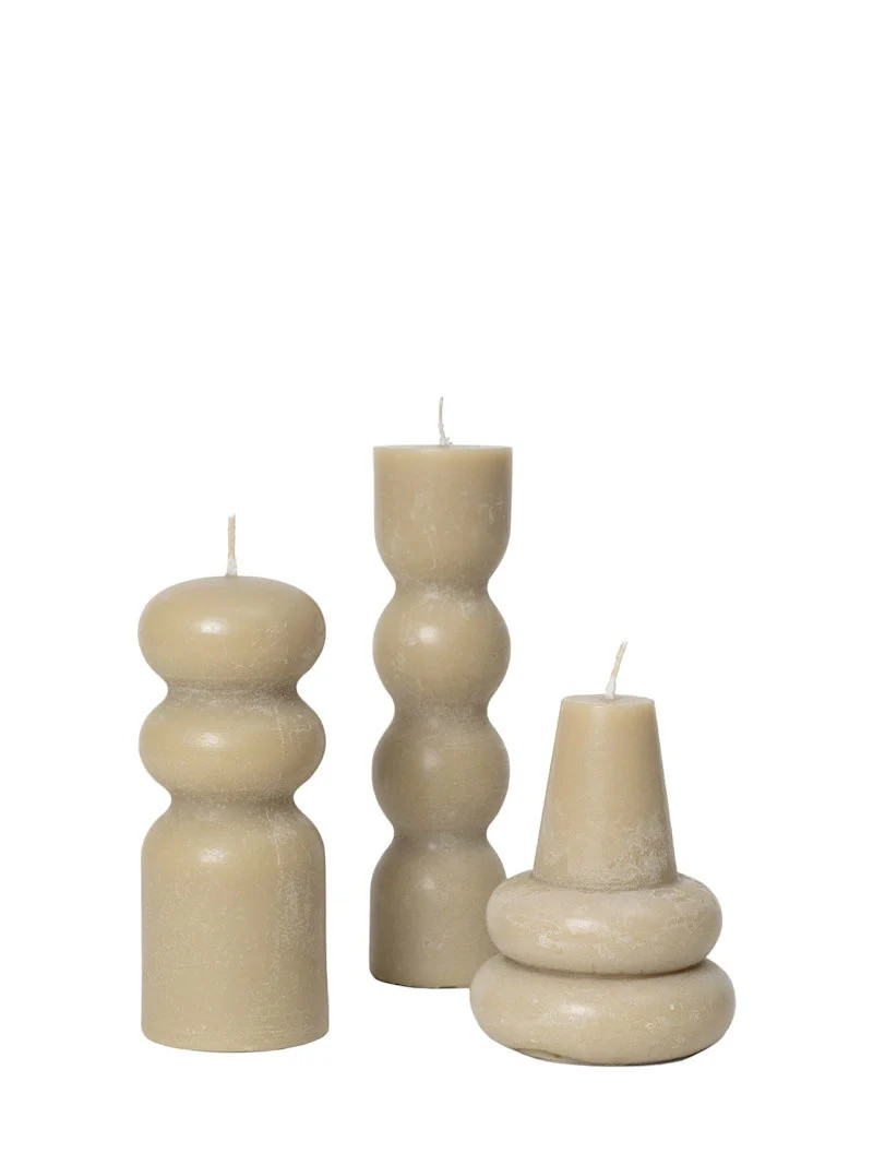 Torno Candles - set of 3 candles | Luisaviaroma