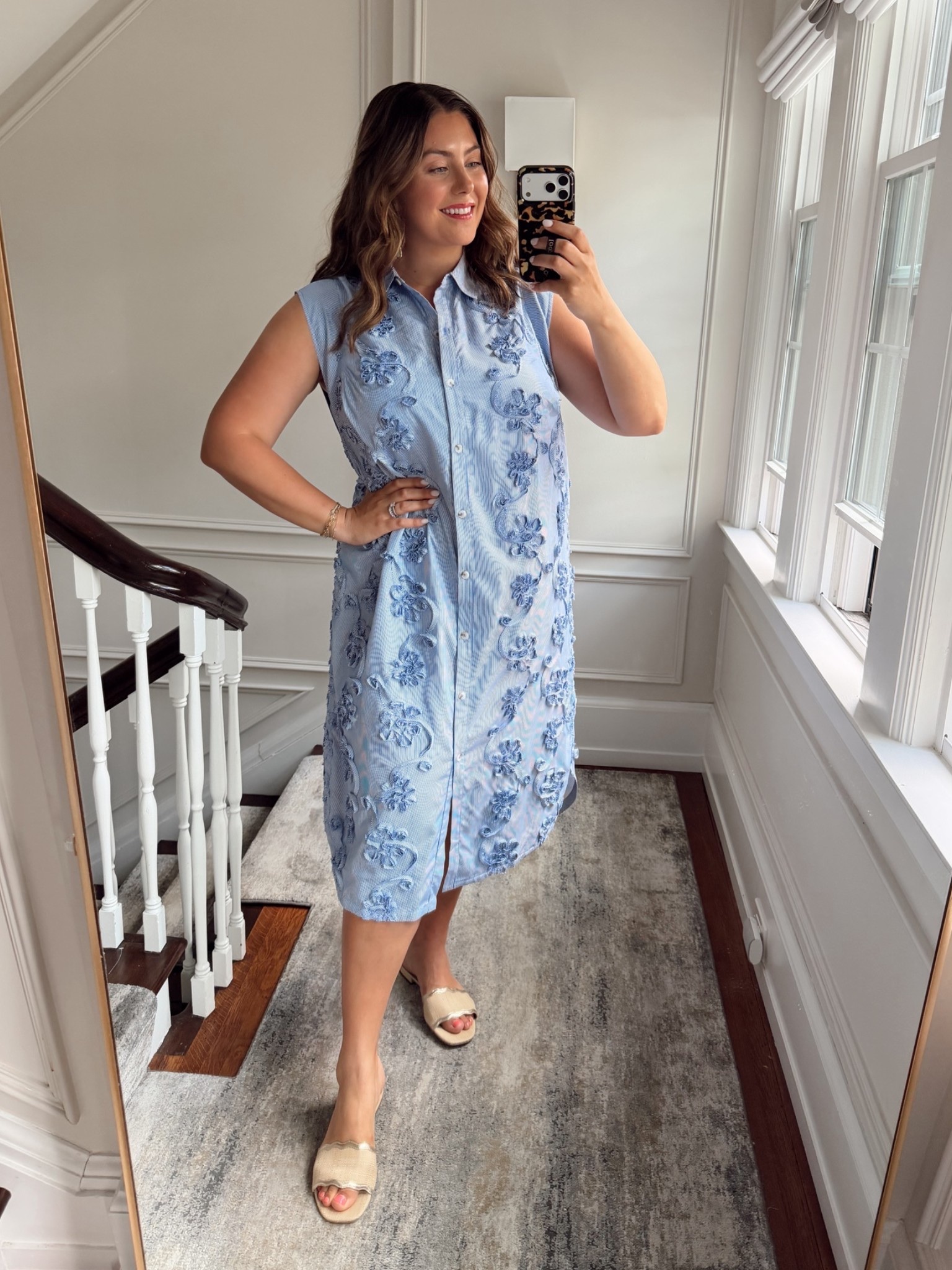 Wearing size 1X in dress - use CARALYN20 at @Anthropologie through 6/28

#LTKootd #LTKSeasonal #LTKMidsize