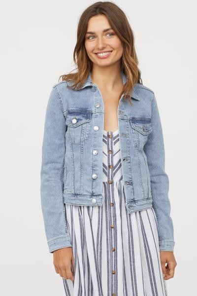 Jeansjacka - Ljus denimblå - DAM | H&M SE | H&M (DE, AT, CH, NL, FI)