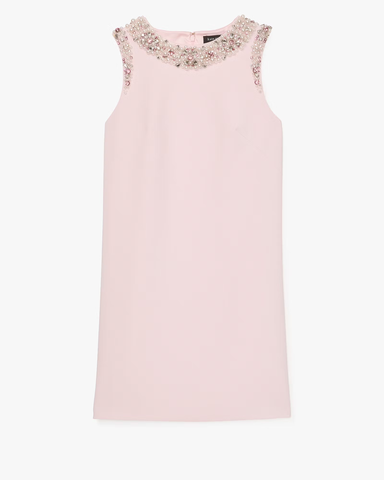 Jeweled Crepe Shift Dress | Kate Spade Outlet