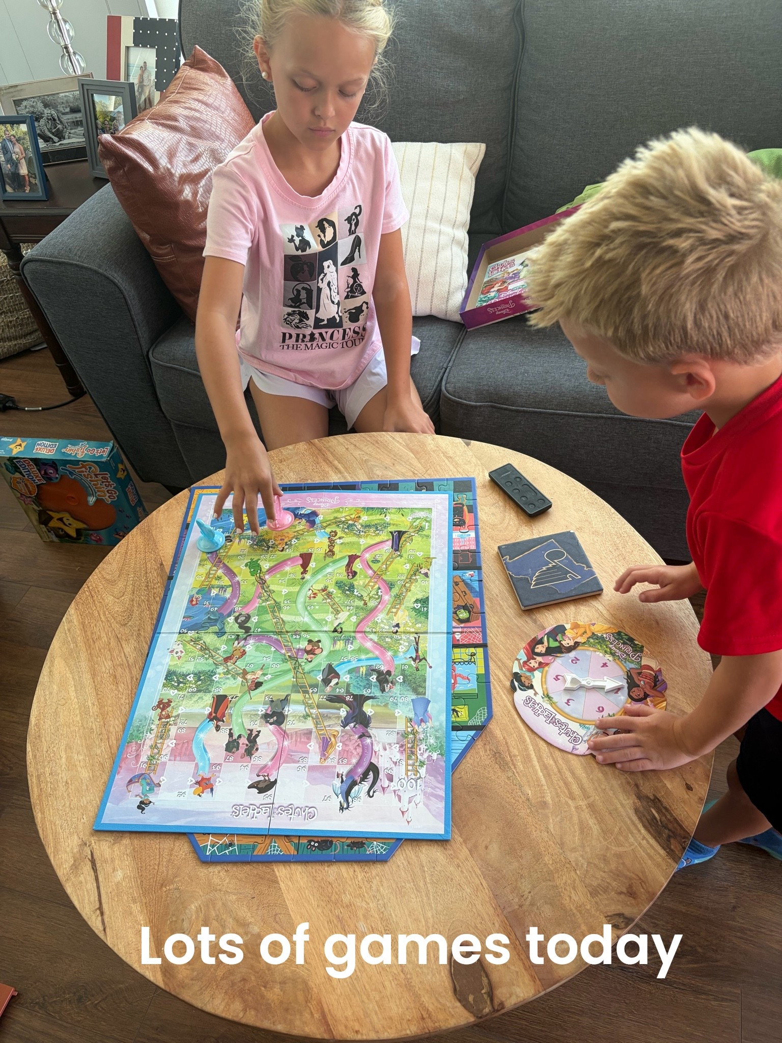 Kid gift - princess chutes and ladders is always a hit at our house. And, on the sly also works on math for the younger ones when determining which direction to go. 

#boardgame #amazon #under20 #girlgift #giftforkids #kidsgame #princess #princessgift #princessgame

#LTKKids