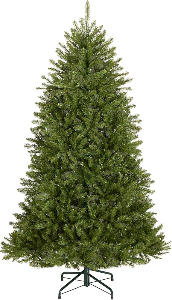 National Tree Company 6.5 ft Unlit Dunhill Fir Full Artificial Christmas Tree, 1,838 Tips, Includ... | Amazon (US)