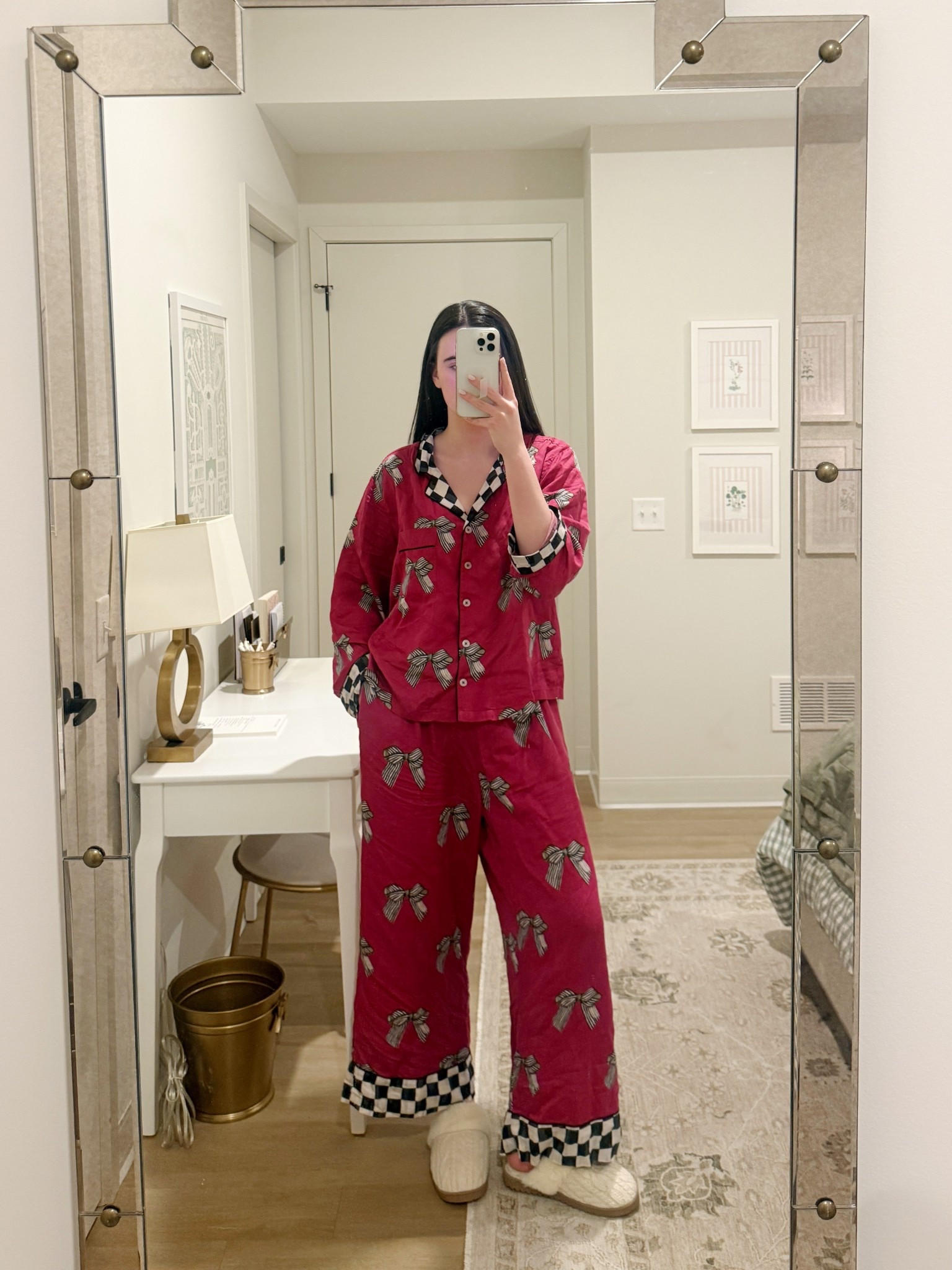 My favorite pajamas from Printfresh x Mackenzie-Childs!