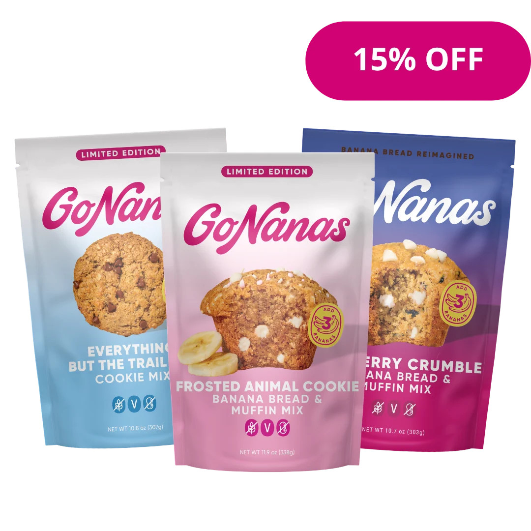 Back to School Menu 3-Pack | GoNanas