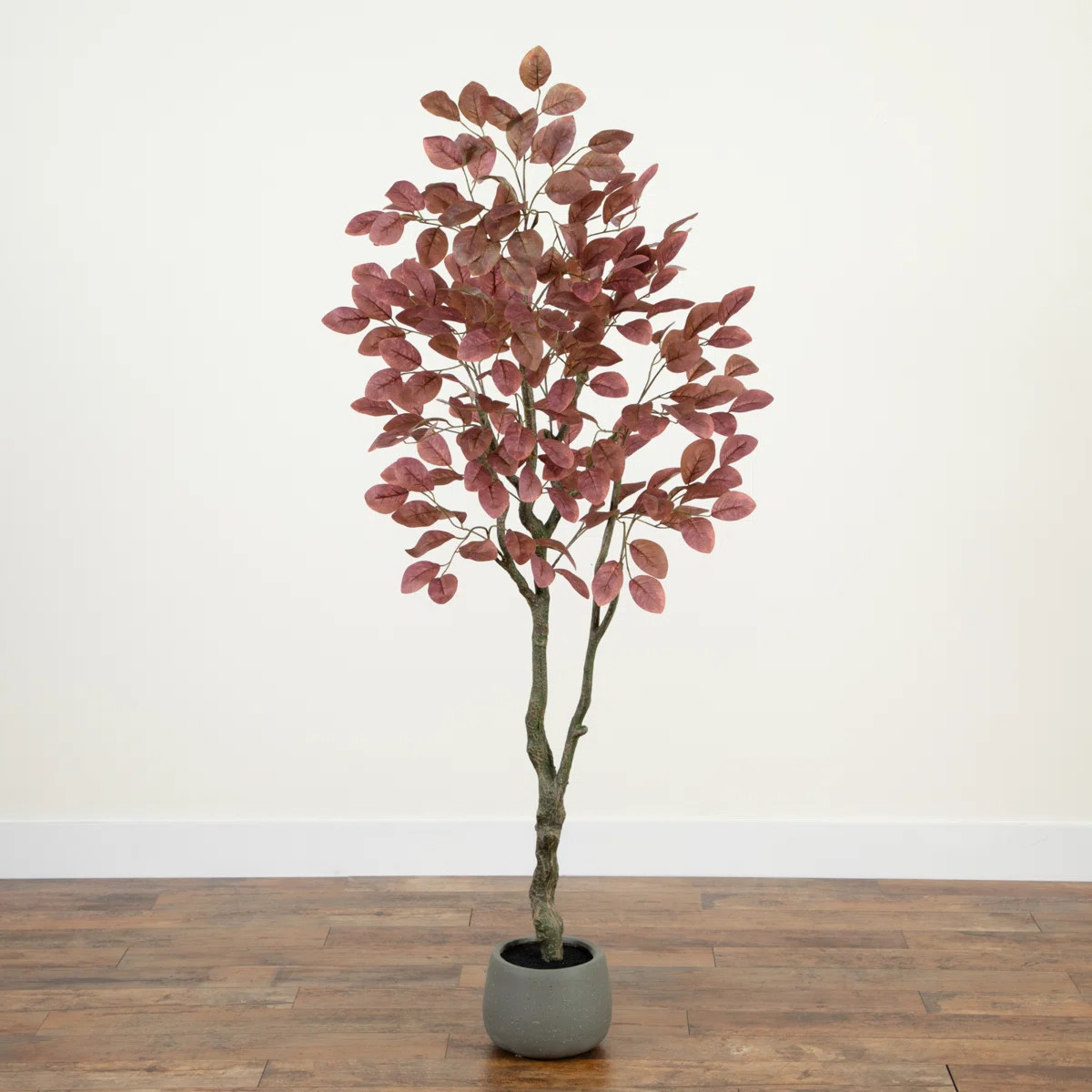 6ft. Artificial Autumn Dogwood Fall Tree in Decorative Planter | Wayfair North America