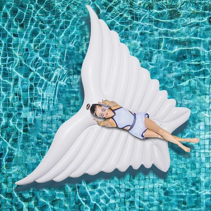 GDAE10 Inflatable Wings Pool Float，Giant Summer Outdoor Swimming Pool Float Party Lounge Raft Decora | Amazon (US)