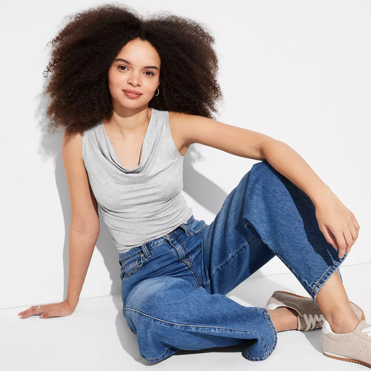 Women's Cowl Neck Tank Top - Wild Fable™ | Target