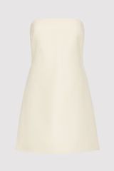 Tailored Strapless Tunic - Pearl | St. Agni