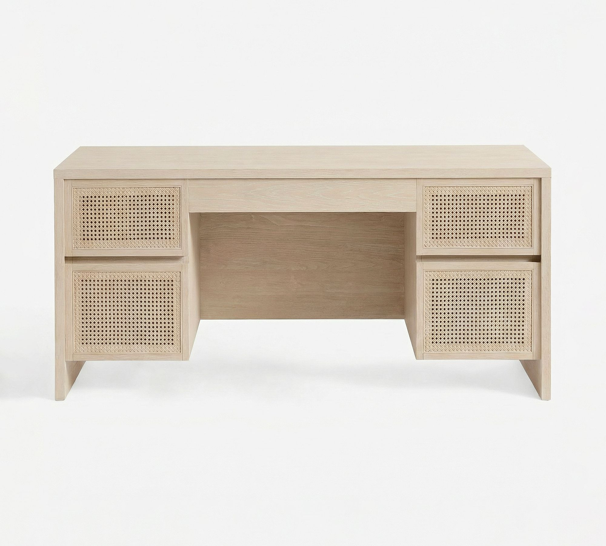 Marina Cane Executive Desk (64") | Pottery Barn (US)