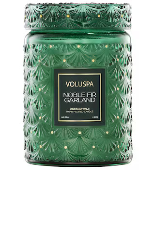 Voluspa Noble Fir Garland Large Jar candle in Noble Fir from Revolve.com | Revolve Clothing (Global)