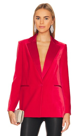 Justin Blazer in Perfect Ruby | Revolve Clothing (Global)