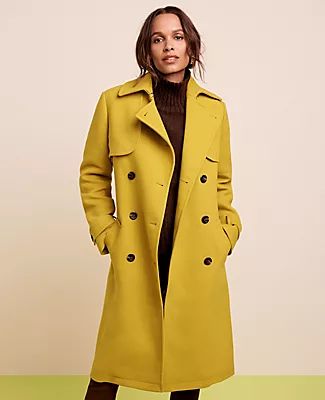 Ann Taylor Petite Belted Trench Coat | Ann Taylor (US)