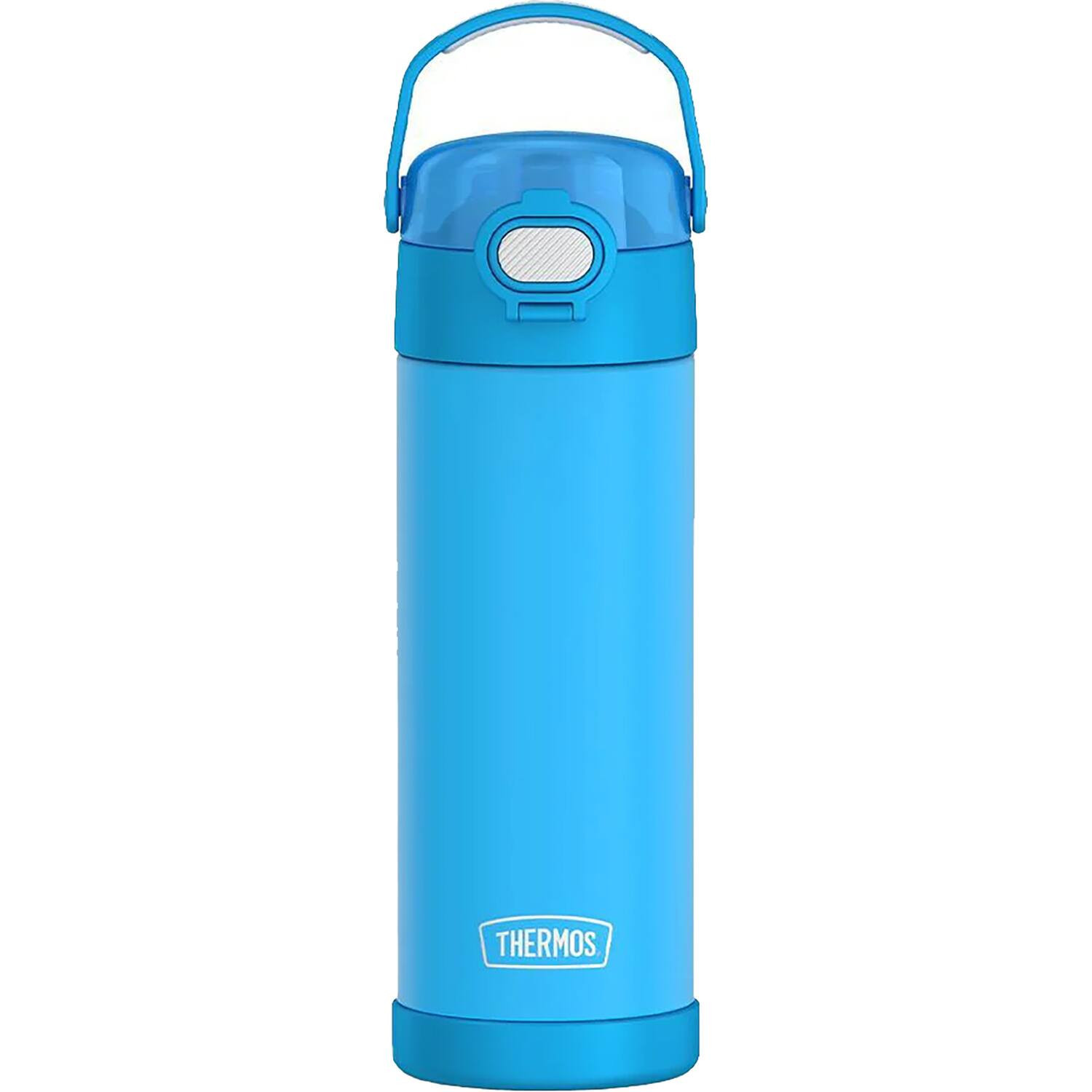 Thermos - 16 oz. Kid's Funtainer Stainless Water Bottle - Electric Blue | Best Buy U.S.
