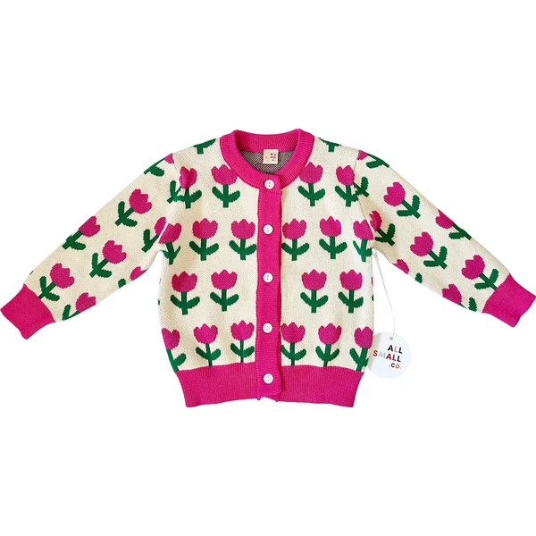 Tulip Cardigan, Florals | Maisonette