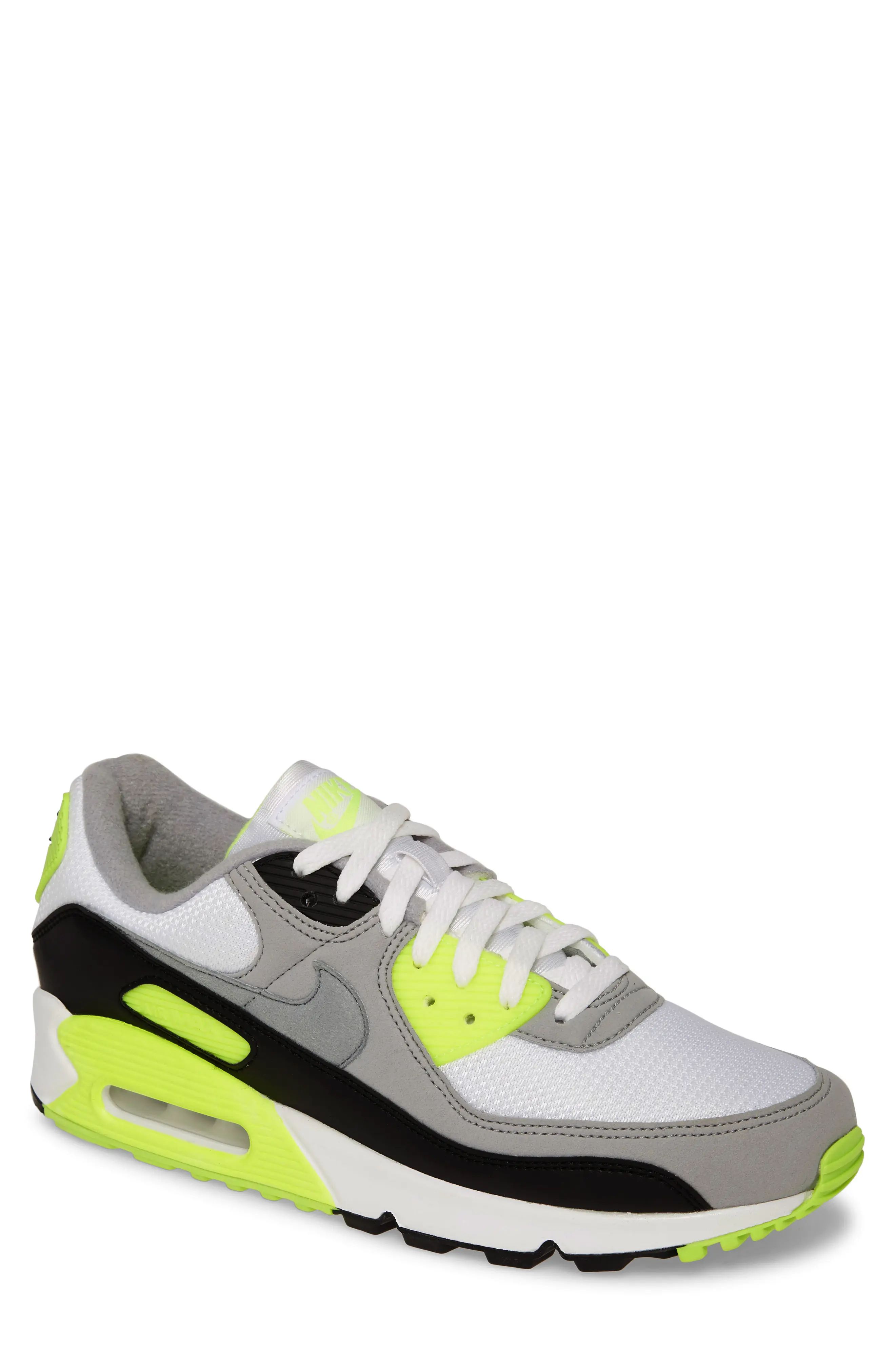 Men's Nike Air Max 90 Sneaker, Size 10.5 M - White | Nordstrom