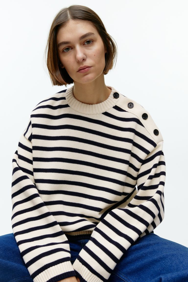 Oversized Cotton Jumper | H&M (UK, MY, IN, SG, PH, TW, HK)