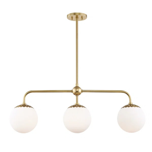 Carolina 3 - Light Kitchen Island Linear Pendant | Wayfair North America