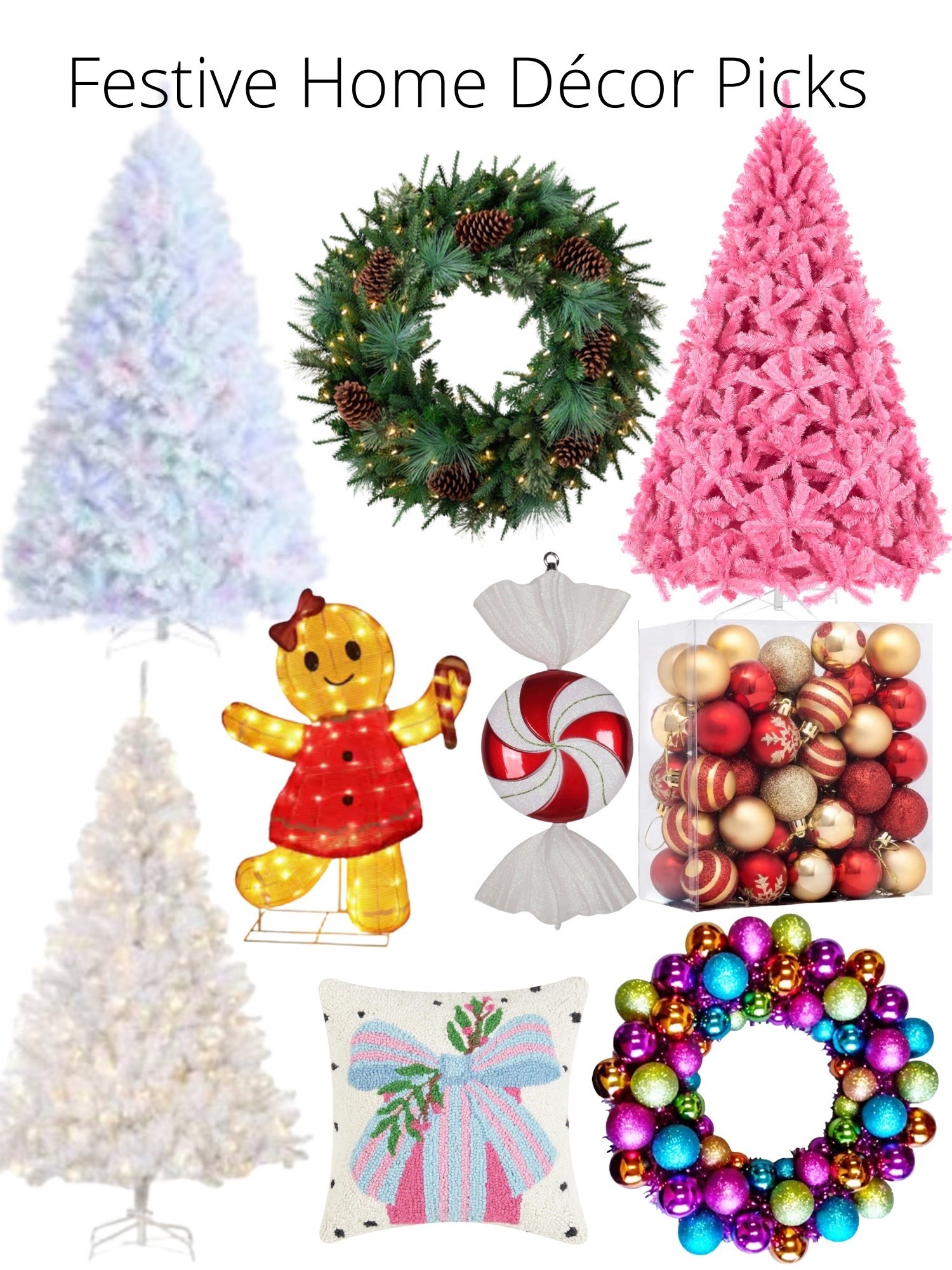 Holiday glam starts at home ✨🎄 I pulled together my favorite festive décor pieces that bring color, charm, and that cozy-chic vibe I love. Think playful ornaments, bold trees, and little touches that make your space feel elevated and joyful. If you’re decorating this season, these are the pieces that will instantly transform your home into a holiday moment. 

#LTKHome #LTKSeasonal #LTKHoliday