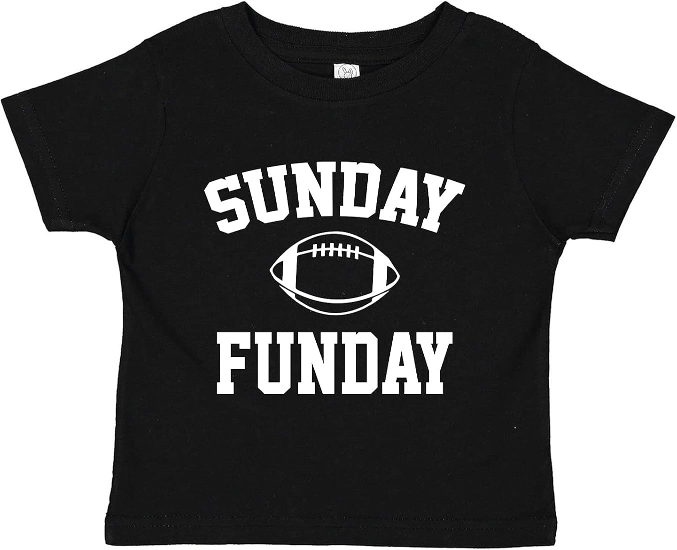 Tees & Tails Sunday Funday Football Baby Tee Shirt (Assorted Colors) | Amazon (US)