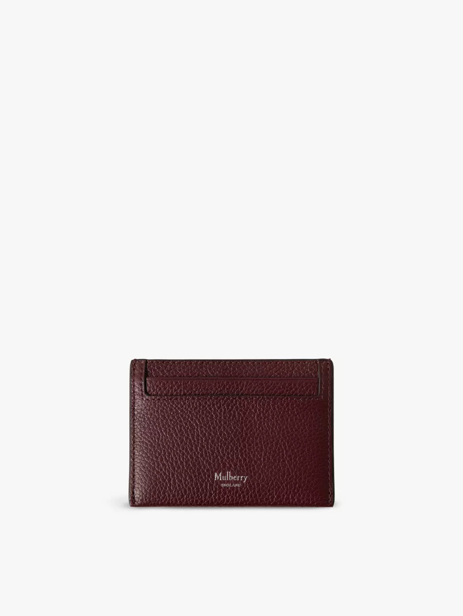 Continental brand-debossed leather card holder | Selfridges
