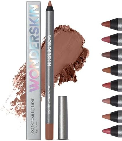 Wonderskin Lipliner Pencil - 360 Contour Lipliner, Long Lasting, Sharpenable Lip Pencil, Waterpro... | Amazon (US)
