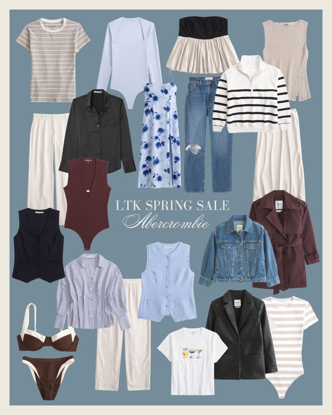 Shop my current favorite spring outfit looks from Abercrombie during the LTK Spring Sale today 3/15-3/18!  Get 25% off by purchasing in the LTK app only!  Must use code: AFLTK at checkout!  #springoutfit #springfashion #vacationoutfit #abercrombie

#LTKSpringSale #LTKSeasonal #LTKStyleTip