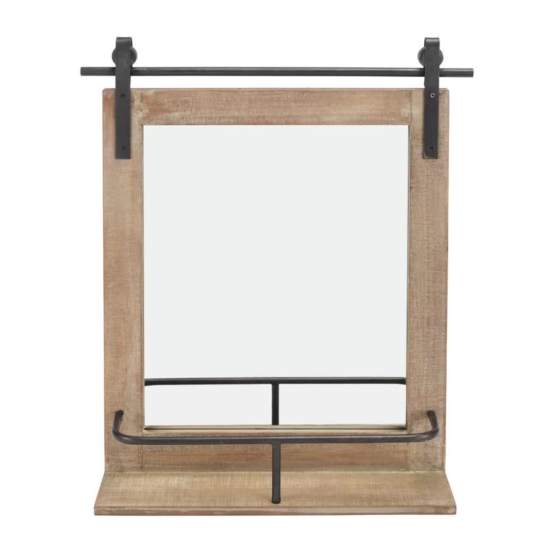 Usher Wood Framed Cottage Accent Mirror | Wayfair North America