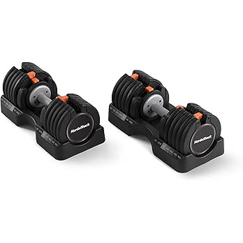 Amazon.com: NordicTrack 55 lb Select-a-Weight Dumbbell Pair, Black : Everything Else | Amazon (US)