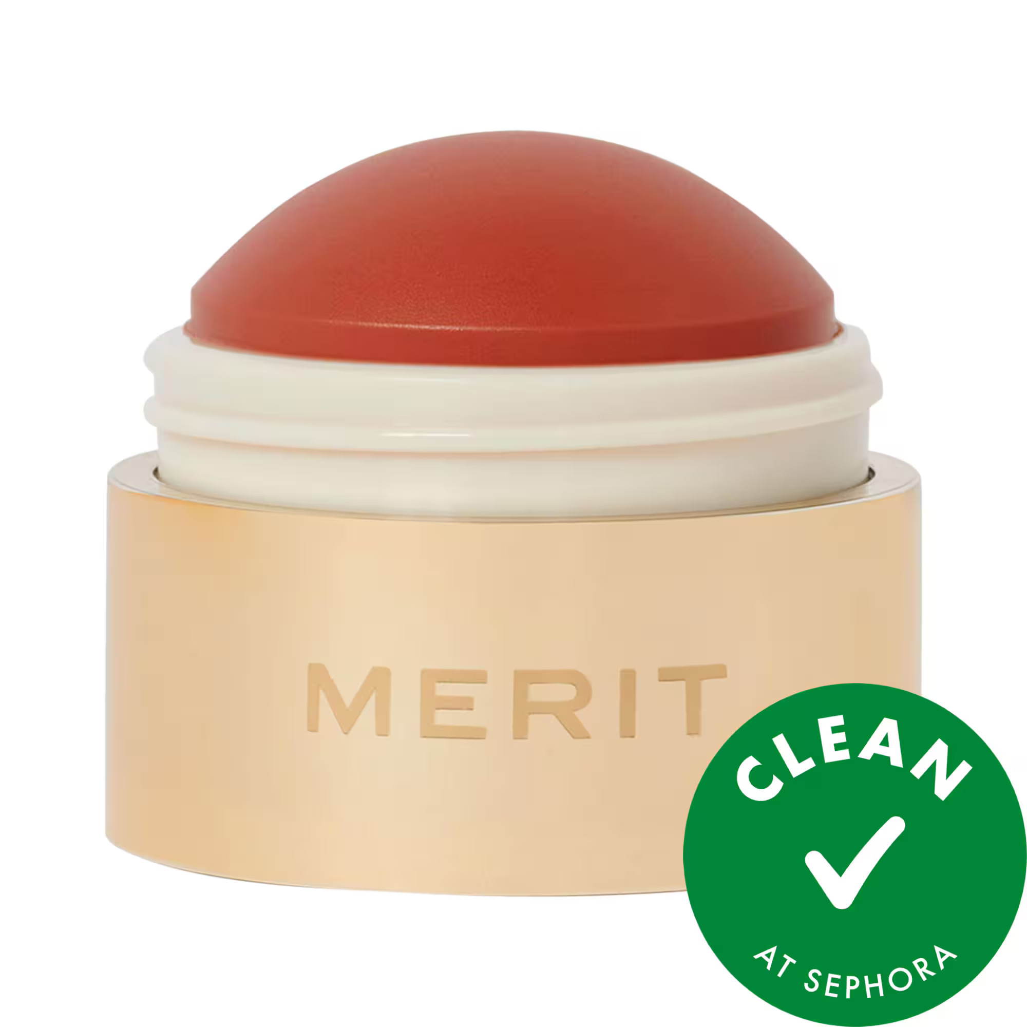 MERIT Flush Balm Cream Blush Persimmon 0.31 oz / 9 g | Sephora (US)