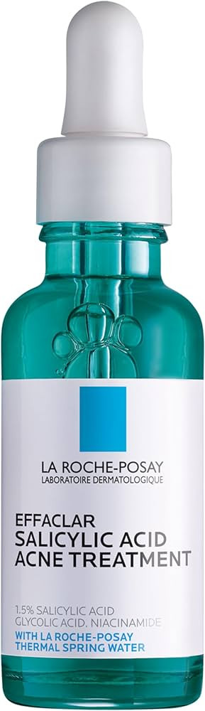 La Roche-Posay Effaclar 1.5% Salicylic Acid Serum, Acne Treatment For Face With Glycolic Acid & N... | Amazon (US)