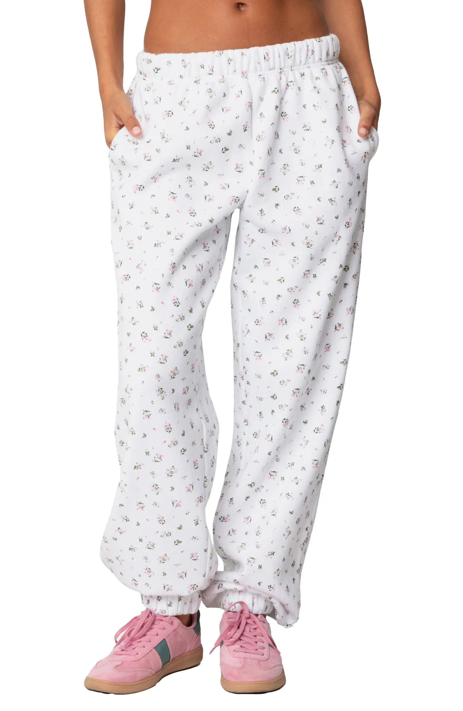 Floral Oversize Sweatpants | Nordstrom