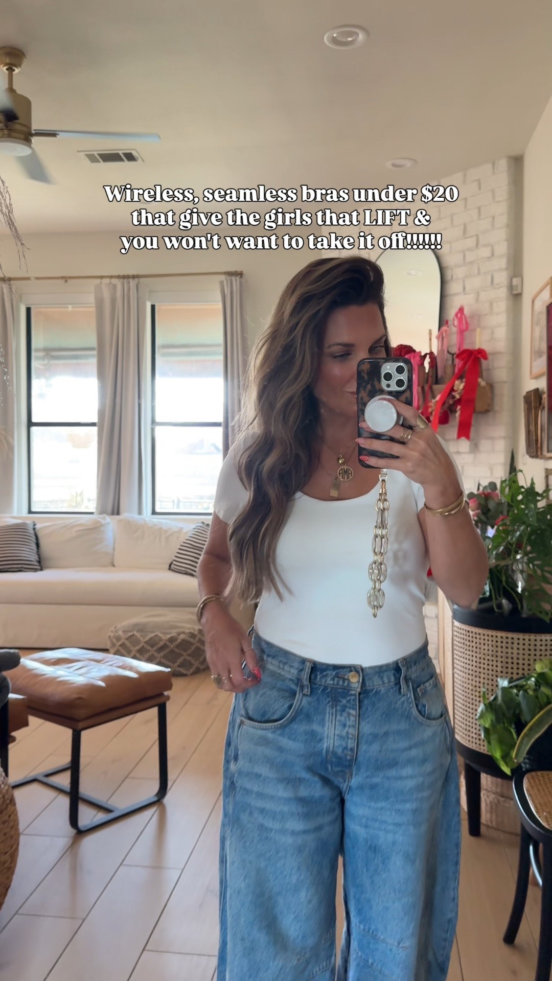 My favorite full coverage bra under $20!!!
It’s so comfortable and gives the girls the perfect lift without an underwire!!!!
Wearing size 34D!!

#LTKmomlife #LTKselfcare #LTKOver40