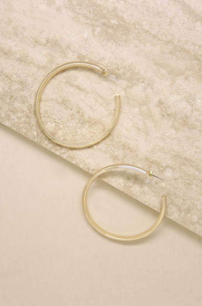 Your Essential 18k Gold Plated Hoop Earrings | Ettika