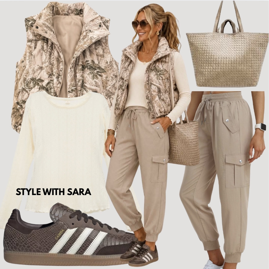 🚨 STOP SCROLLING—THIS FALL OUTFIT IS ABOUT TO GO VIRAL! 🚨

Neutral-loving ladies, comfy girls, and my CAMO QUEENS…this entire vibe was made for YOU! 🤎🤎🤎

These brand-new chocolate espresso Sambas JUST DROPPED, and I’m telling you right now—this color is going to be EVERYWHERE this fall! 🍫👟 They’re the ultimate throw-on-and-go shoe with camo, plaid, denim, leggings, or your favorite oversized sweater!

And can we talk about these Amazon pants?! 😍 They have SO many amazing reviews because they’re ridiculously comfortable—and paired with this camo vest?! GAME OVER. The cutest fall outfit without even trying! 🔥🍂

⚠️ Don’t wait until your size is sold out and this entire look is all over your feed! ⚠️

Comment SHOP and I’ll send you the links to this ENTIRE outfit!

#LTKgrwm #LTKdayinmylife #LTKmomlife