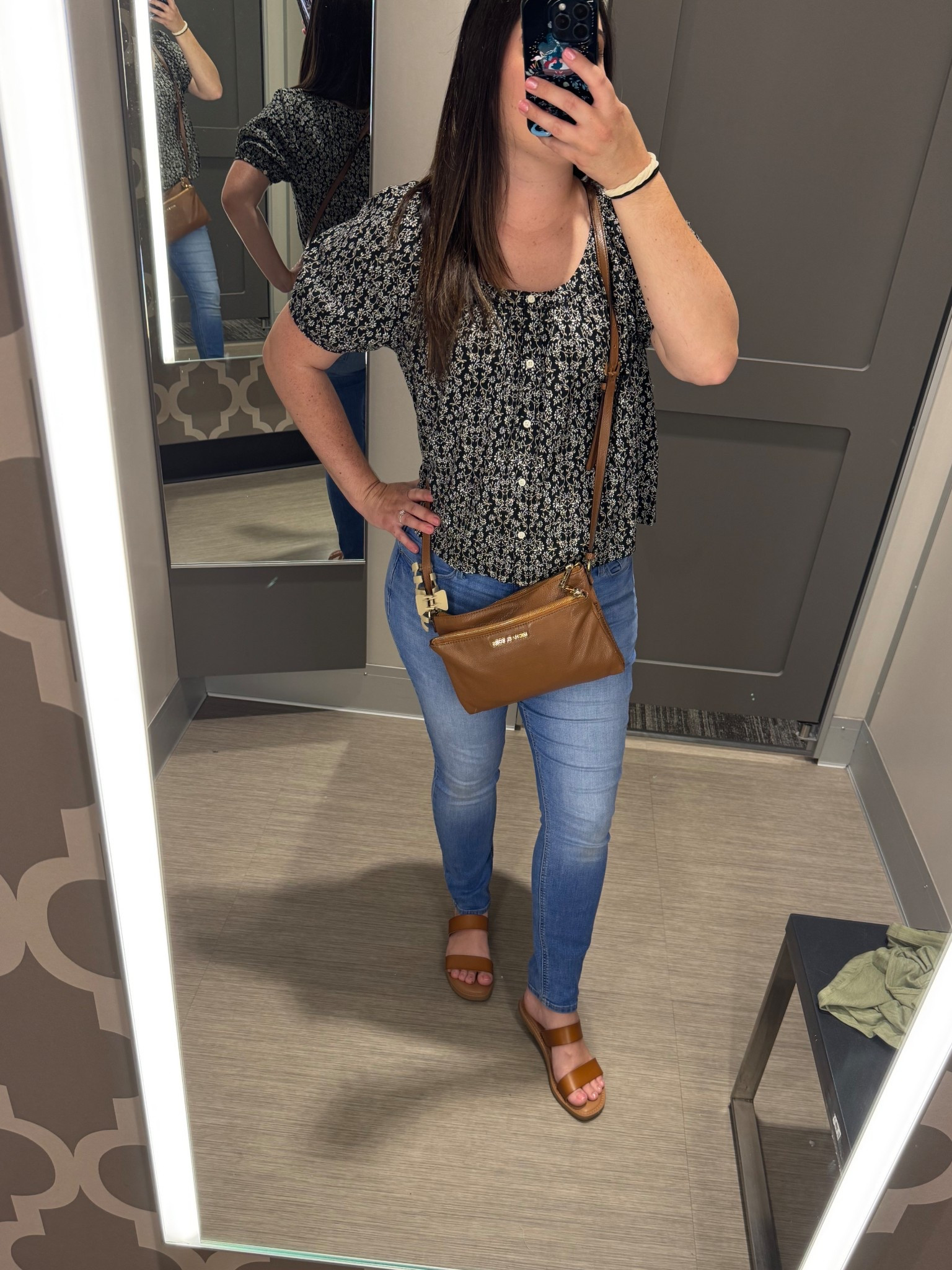 Vacation outfit idea! Grabbed this cute floral button down top to bring with me on vacay. Looks cute with black shorts too! So many ways to wear! 

Summer outfits | vacay outfit ideas | midsize fashion | target | target find | target outfit 

#LTKSeasonal #LTKTravel #LTKSummerEdit