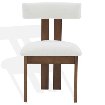 Macey Boucle Dining Chair | Wayfair North America