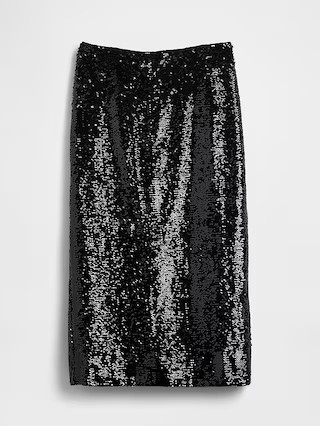 Sequin Maxi Skirt | Gap (US)