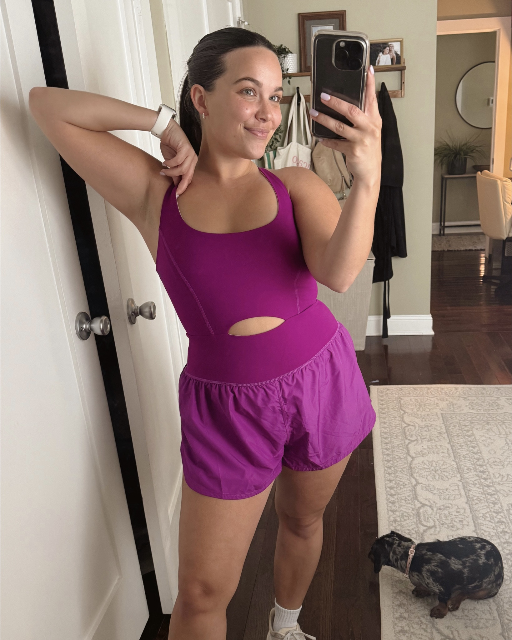 If I’m going to be a runner, I’m going to look cute doing it 🏃🏽‍♀️💨 This Free People runsie is literally sooooooo perfect!! No riding up shorts, built in mesh underlining for breath ability, and a zipper on the back for your phone. Shes the best.

#LTKSeasonal #LTKActive #LTKfindsunder100