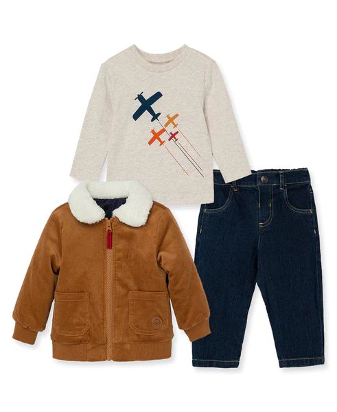 Corduroy Toddler Jacket Set | Little Me