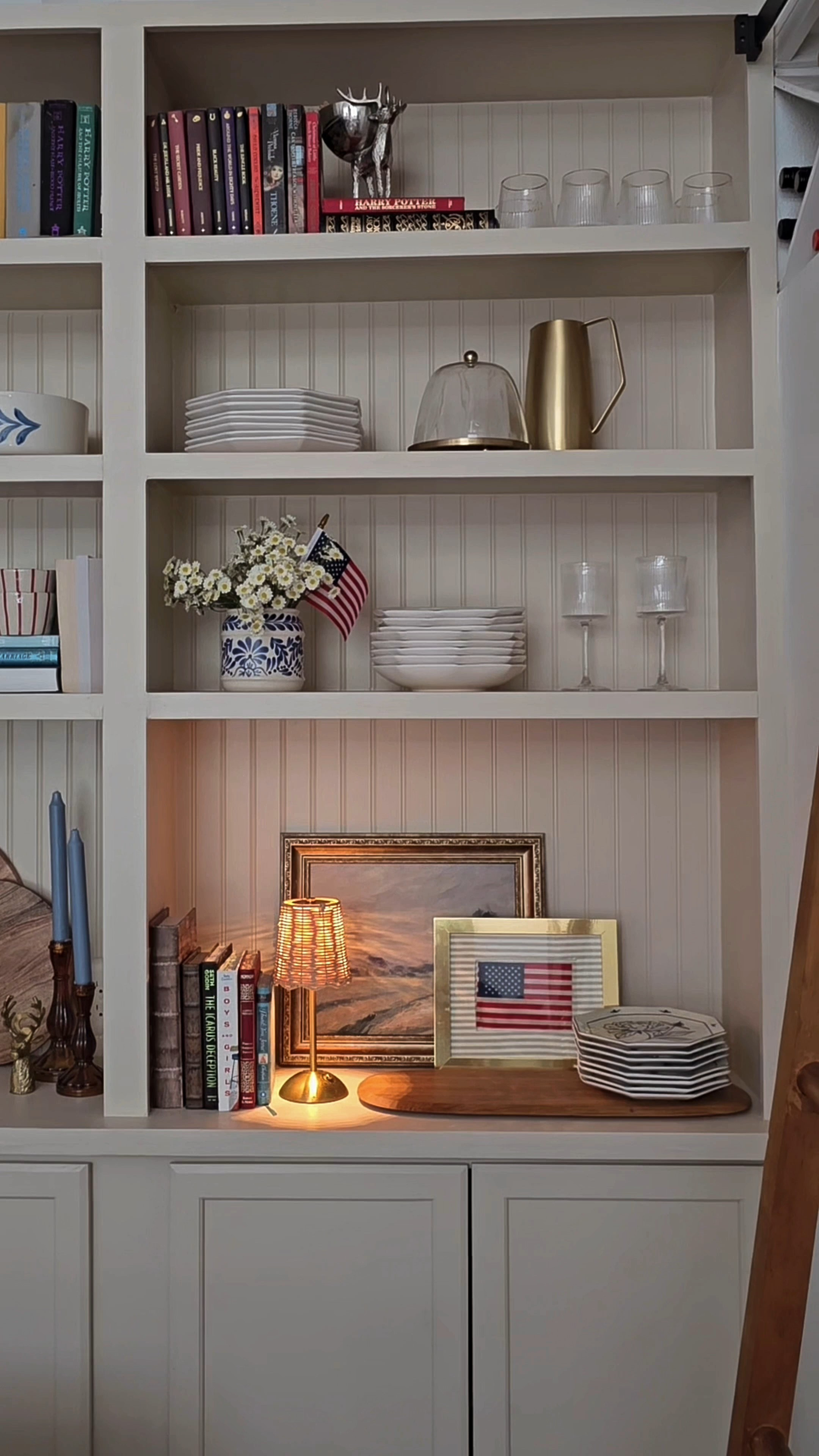 Americana shelf styling! 

#LTKSeasonal #LTKHome
