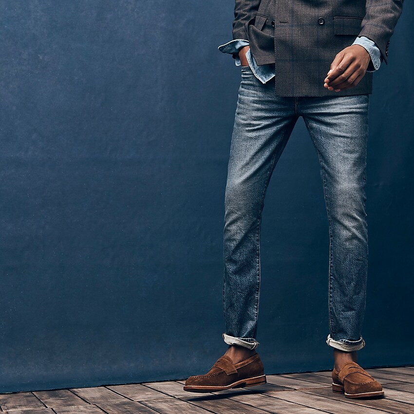 Ludlow suede penny loafers | J. Crew US