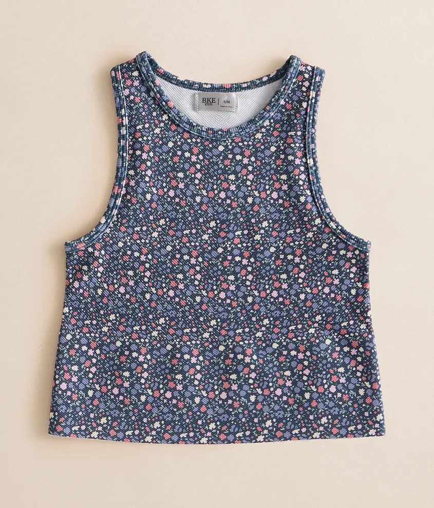 Girls - Multi Floral Tank Top | Buckle