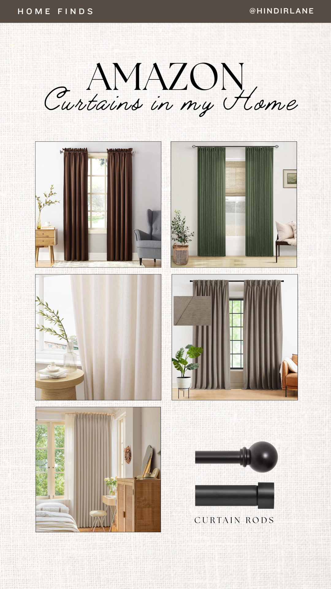 Simple, affordable Amazon curtains that look so good in my home. 

 #LTKHome